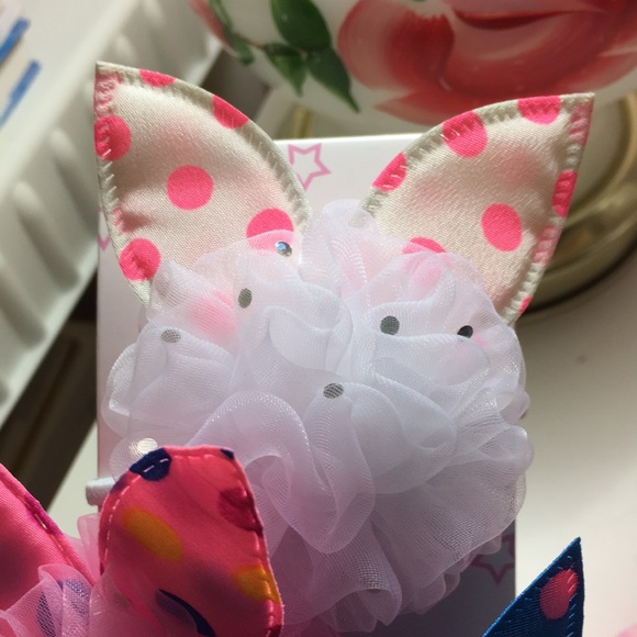 2 packs Bunny Ears pony tail holders NWT - Picture 3 of 4